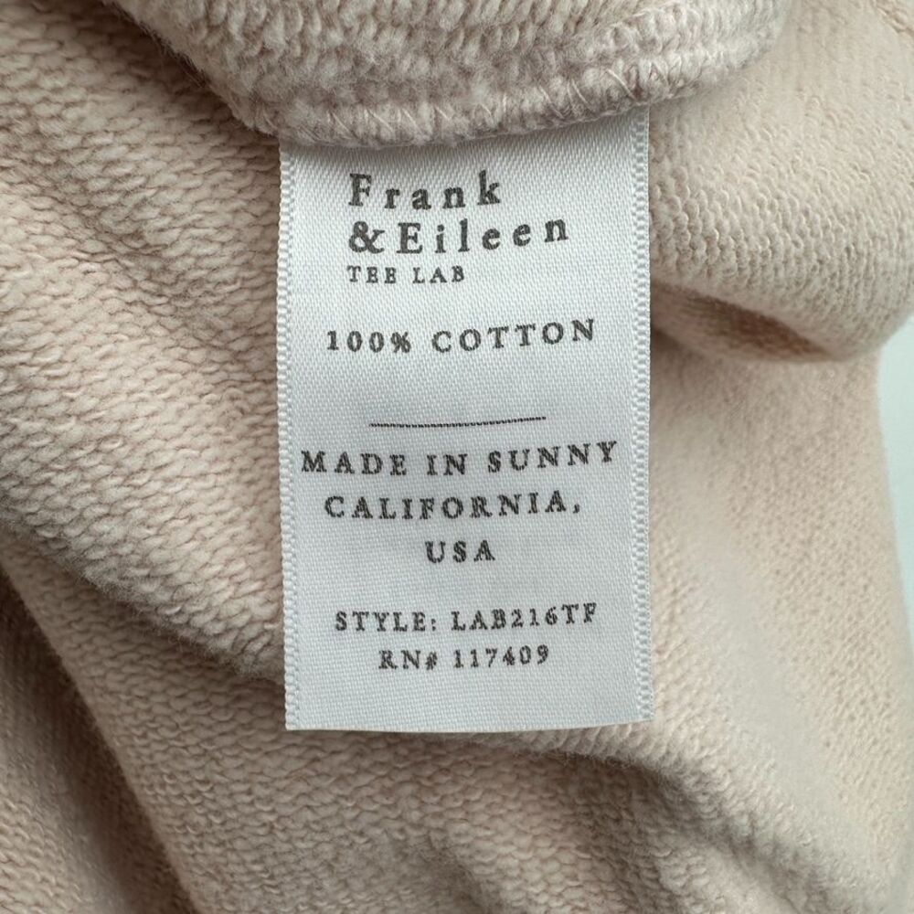 Frank & Eileen Olive Light Pink Boxy Cropped Terry cloth Capelet - Picture 4 of 6
